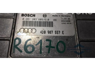 Блок управления двигателем Блок управления 0261203609, 4D0907557E Audi A8 S8 D2 4D