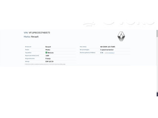 Jednotka ABS 0265800558, TEB76 Renault Modus 2007