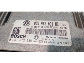 Блок управления двигателя 03G906021HC, 0281013685   Volkswagen Golf Plus
