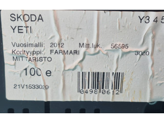 Спидометр (приборный щиток) 5L0920840J, 053128 Skoda Yeti (5L)