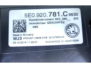 Панель приборов 5E0920781C, IMPRK1319916   Skoda Octavia Mk3 (5E)       