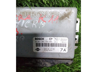 Řídící jednotka 2310IF702, 0261207584 Nissan Micra 2000