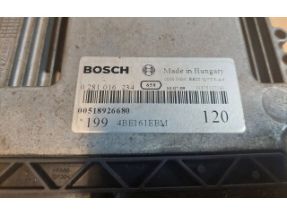 Блок управления двигателем Блок управления 0281016234, 00518926680   Fiat Grande Punto