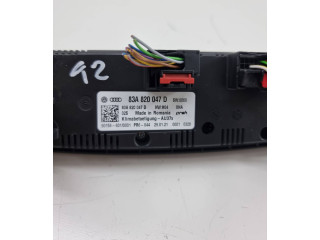 Блок управления климат-контролем 83a820047d   Audi Q2 
