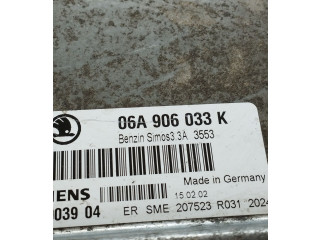 Блок управления двигателя 06A906033K, 5WP4003904 Skoda Octavia Mk1 (1U)