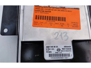 Комплект блоков управления A6645408032 SsangYong Kyron