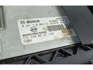 Блок управления двигателя 0261S1006X, 1755400632END SsangYong Korando