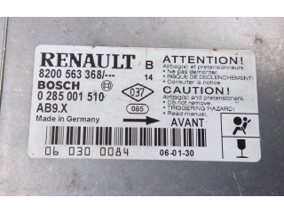 Блок подушек безопасности 0285001510, 8200563368   Renault Clio III