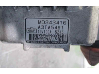 Генератор MD343416, A3TA5491   Mitsubishi Carisma      