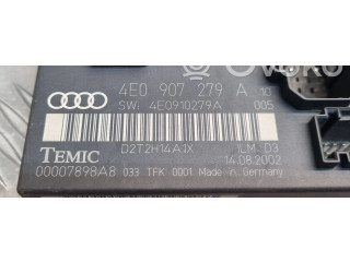 Блок комфорта 4E0907279A, 4E0910279A Audi A8 S8 D3 4E
