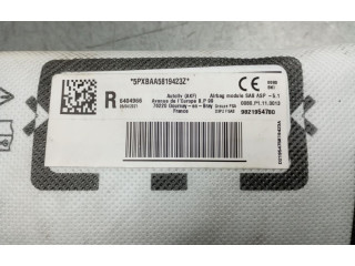 Подушка безопасности в сиденье 9821954780, 6404966   Peugeot 2008 II