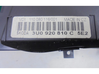 Панель приборов 3U0920810C, 3U0920810C   Skoda Superb B5 (3U)       