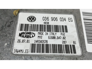 Блок управления двигателя 036906034EG, 6160064702 Audi A2