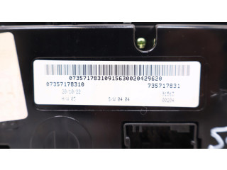 Блок управления климат-контролем 735717831 Fiat 500X