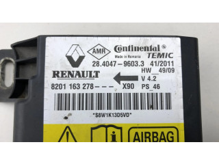 Блок подушек безопасности 8201163278 Dacia Logan I