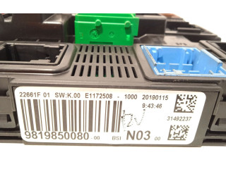 Модуль управления BSM 9819850080, 1663368780 Peugeot 2008 I для двигателя HMR (EB2FA)