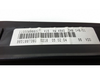 Přístrojová deska Citroen Xsara Picasso 2005 9651667380, 965166380