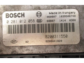 Řídící jednotka 8200311550 Renault Espace IV