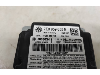 Блок подушек безопасности 7E0959655B, 0285010798   Volkswagen Transporter - Caravelle T5