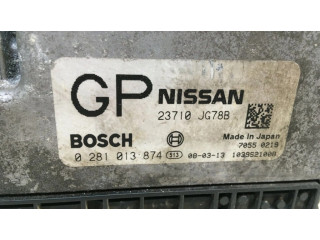 Řídící jednotka 23710JG78B, 0281013874 Nissan X-Trail T31 2008