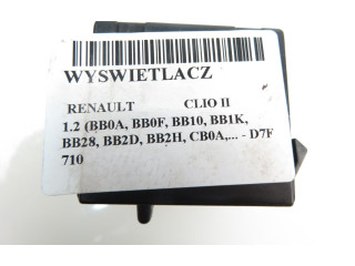 Дисплей 7700421038 Renault Clio II