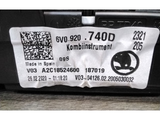 Панель приборов 6V0920740D   Skoda Fabia Mk3 (NJ)       