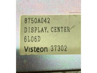 Дисплей 8750A042 Mitsubishi Pajero