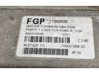 Řídící jednotka 55186608   Fiat Punto (199) 2005