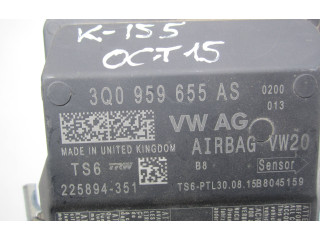 Блок подушек безопасности 3Q0959655AS, 225894351   Skoda Octavia Mk3 (5E)
