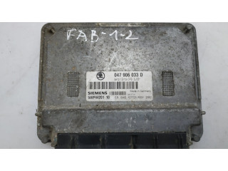Блок управления двигателя 047906033D, 5WP4420110 Skoda Fabia Mk1 (6Y)