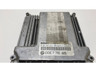 Блок управления двигателя 7792025, 0281011411 BMW 3 E46