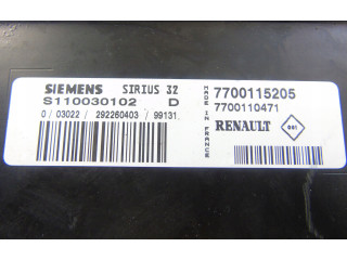 Řídící jednotka 7700115205 Renault Twingo I 1999