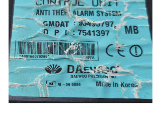 Блок управления 96493797, 7541397   Chevrolet Matiz