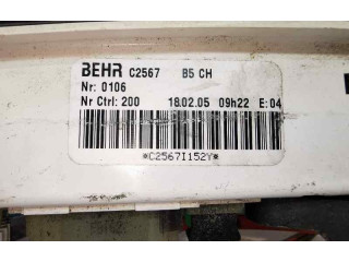 Модуль блока управления кондиционером C2567, C2567I152Y Citroen C4 I