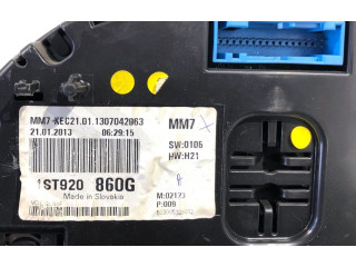 Спидометр (приборный щиток) Skoda Citigo 2011 - 2020 года