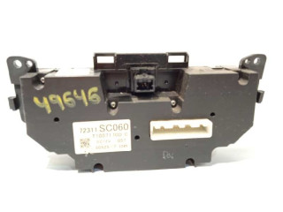 Блок управления климат-контролем 72311SC060   Subaru Forester SH