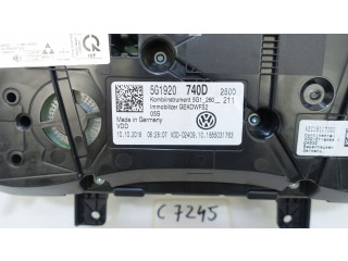 Панель приборов 5G1920740D, 5G1920740D   Volkswagen Golf VII       