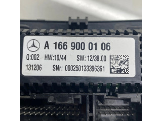Блок управления климат-контролем A1669000106, 131206 Mercedes-Benz ML W166