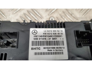 Блок управления климат-контролем A2129005218   Mercedes-Benz E C207 W207