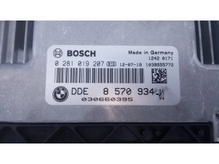 Блок управления двигателя 857093401, 0281019207 BMW 7 G11 G12