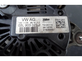 Генератор 03L903023J, 2611875E   Skoda Octavia Mk3 (5E)      