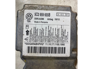 Блок подушек безопасности 5C0959655B, 5WK44286 Skoda Yeti (5L)