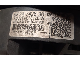 Генератор 9824742880, A002TV0781ZE   Peugeot Partner III      