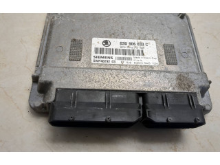 Блок управления двигателя 03D906033C, 5WP4029203 Skoda Fabia Mk2 (5J)