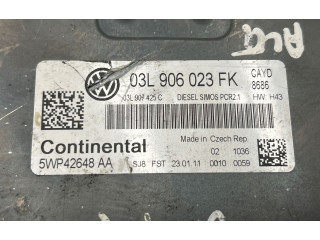 Блок управления двигателя 03L906023FK, 5WP42648AA Volkswagen Caddy