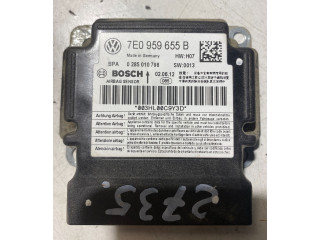 Блок подушек безопасности 7E0959655B, 0285010798 Volkswagen Caddy