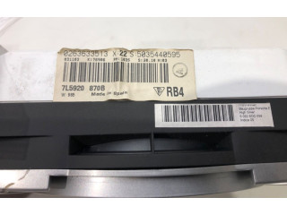 Přístrojová deska  Porsche Cayenne (9PA) 2002 7L5920870B  