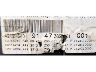 Přístrojová deska Mercedes-Benz E C207 W207 2009 A2125409147