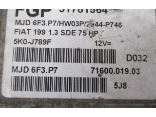 Řídící jednotka 51781564, 5K0-J789F Fiat Grande Punto 2008