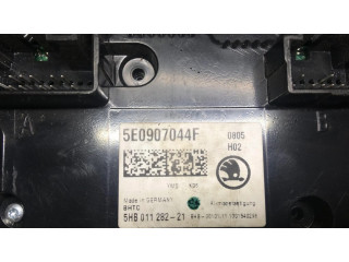 Блок управления климат-контролем 5E0907044F Skoda Octavia Mk3 (5E)